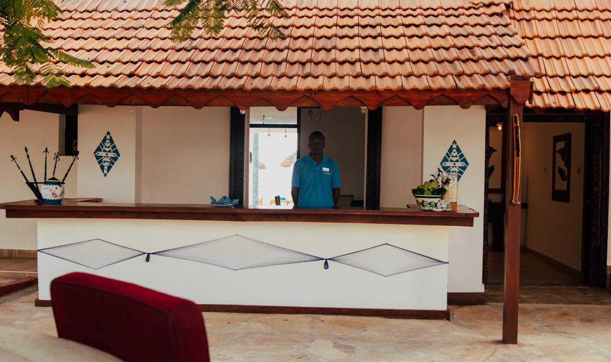 Bianco Azzurro Hotel & Restaurant Pwani Mchangani Exteriör bild